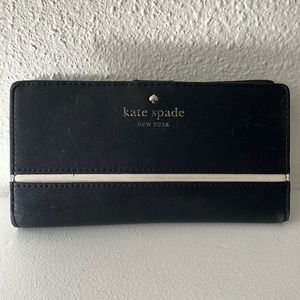 Kate Spade Wallet Stacy Branton Square Black